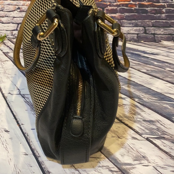 Coach Pebbled Leather and Jacquard Fabric Shoulder bag Legacy collection - Picture 5 of 16